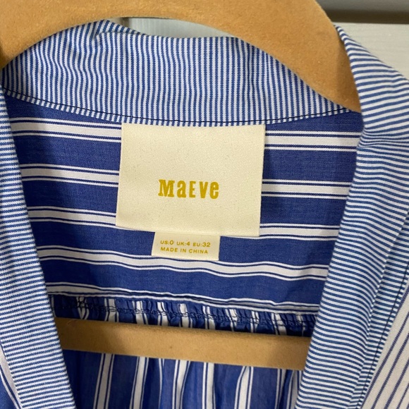 Maeve blue wrap dress - Picture 3 of 5